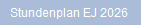 Stundenplan EJ 2026